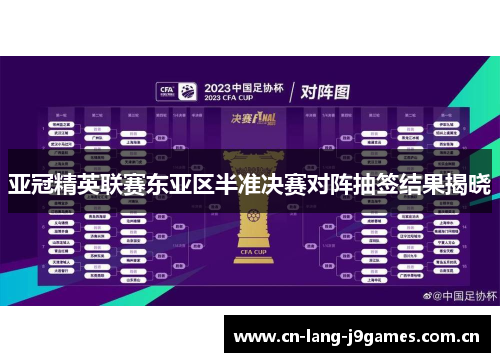 亚冠精英联赛东亚区半准决赛对阵抽签结果揭晓 亚冠精英联赛东亚区半准决赛对阵抽签结果揭晓